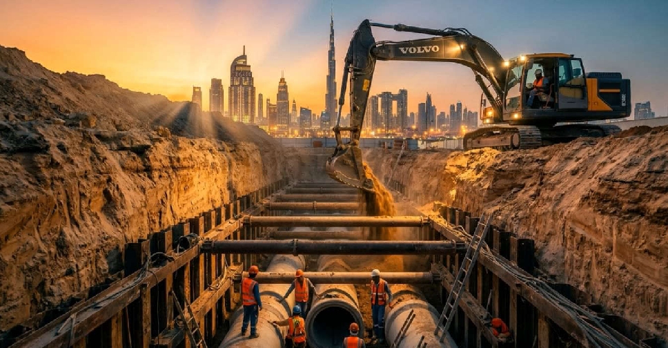 أعمال إمدادات مياه البنية التحتية التجارية الضخمة