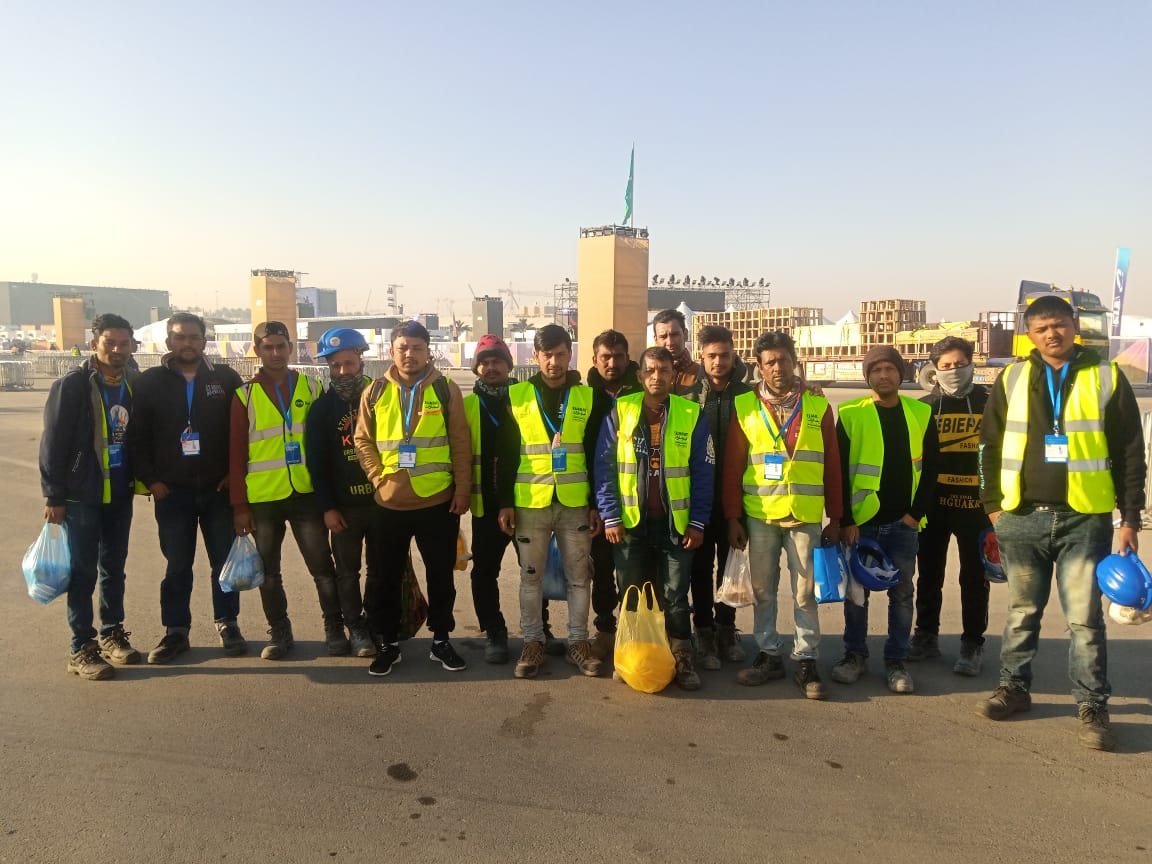 الخدمات اللوجستية وإدارة حشود الفعاليات الإعلامية