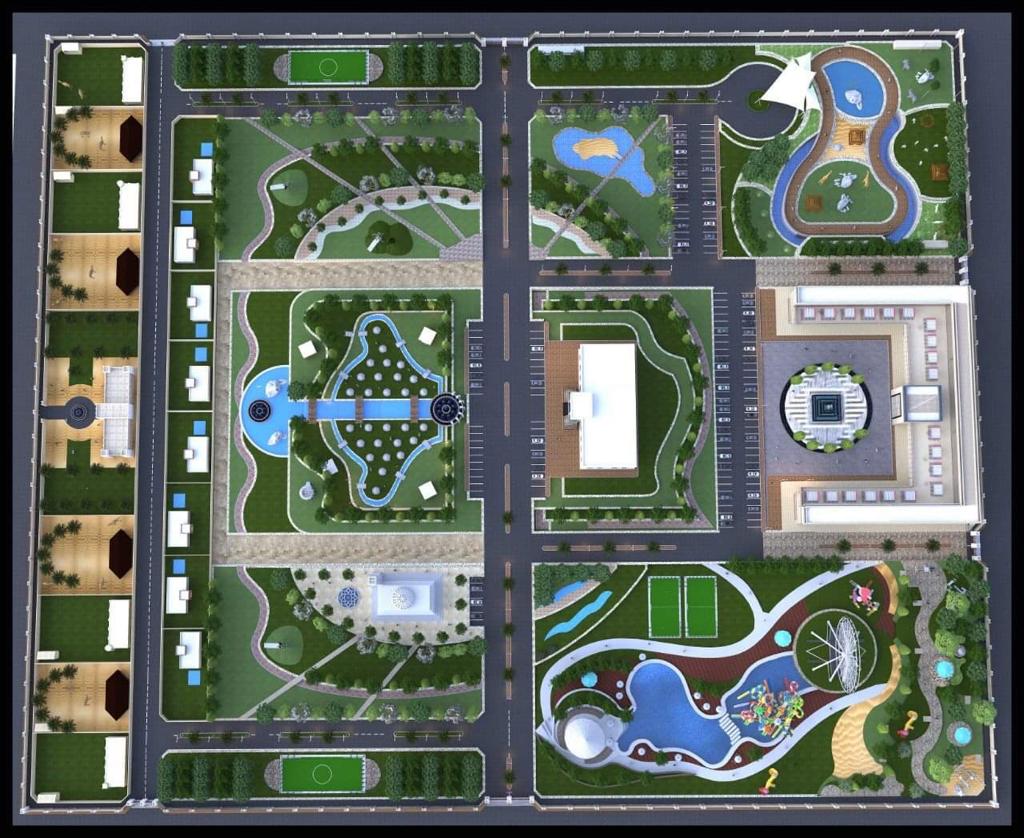 تصاميم الجامعات والمدارس والمنشآت الحكومية