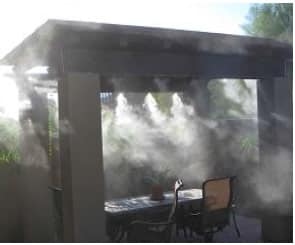 Professional Installation of Custom Outdoor Mist Cooling Systems